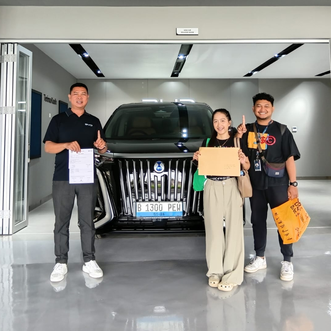 Senyum Kepuasan Pelanggan